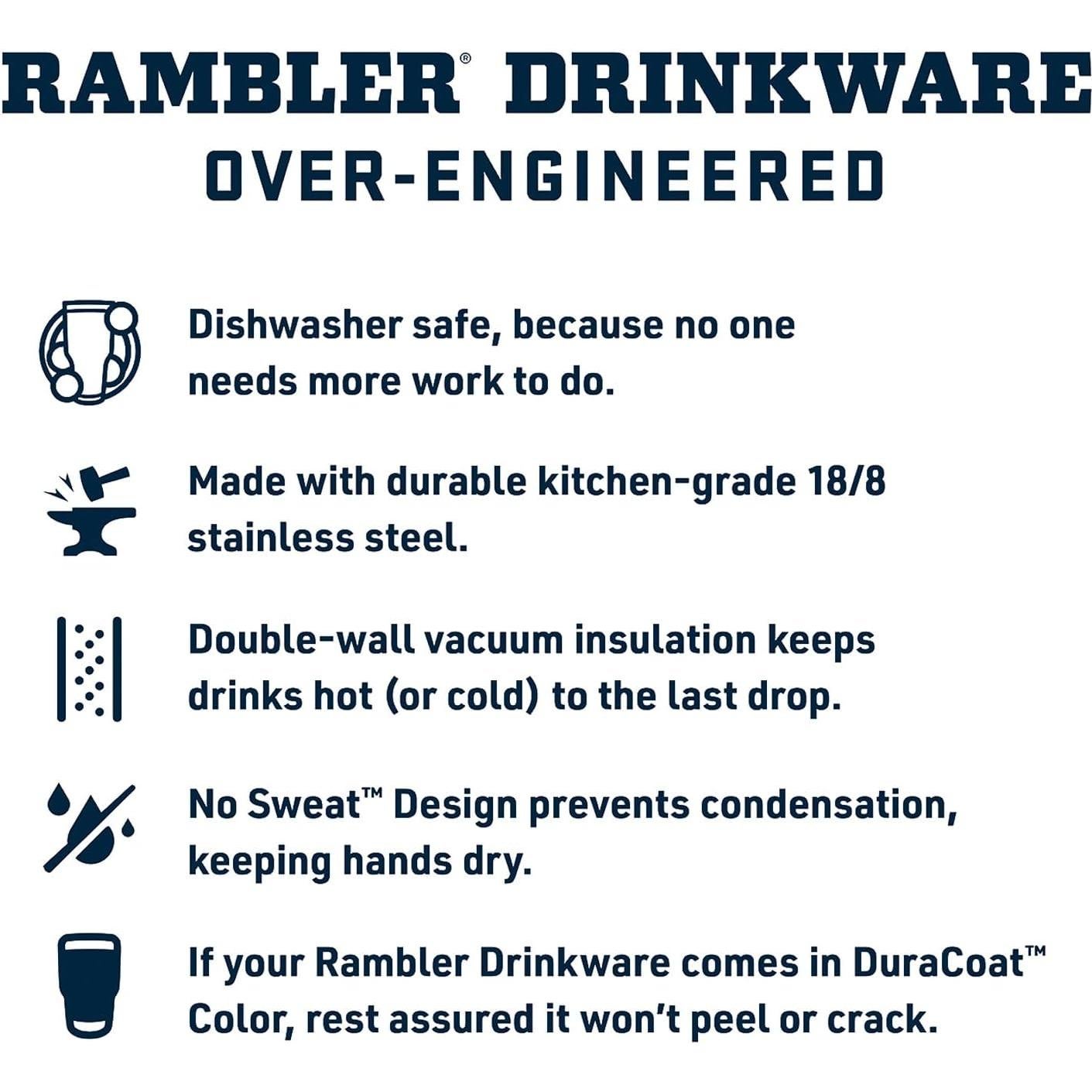 Taza Apilable YETI Rambler 10 oz Acero Inoxidable Verde