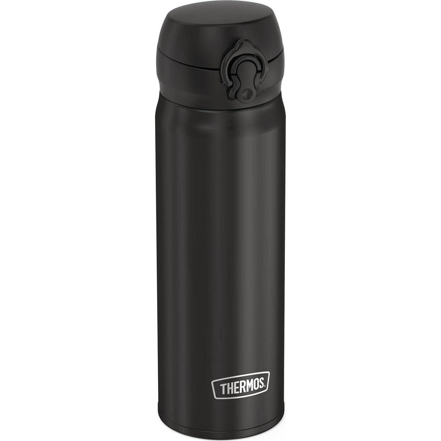 Botella de Bebida Directa THERMOS Acero Inoxidable 0.47L Negro