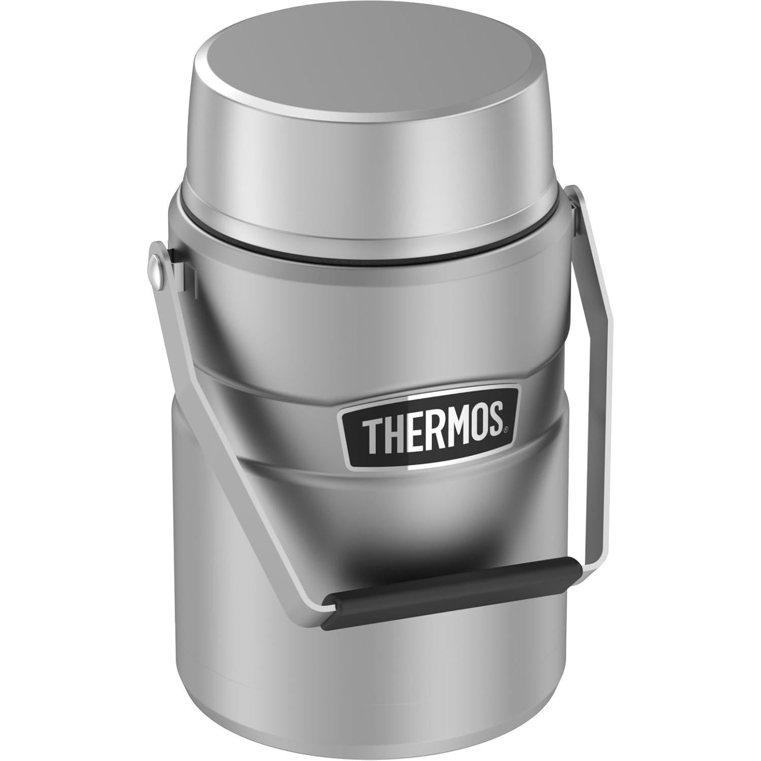 Conjunto Tarro de Comida 1.4L + Botella 2L THERMOS Acero Inoxidable