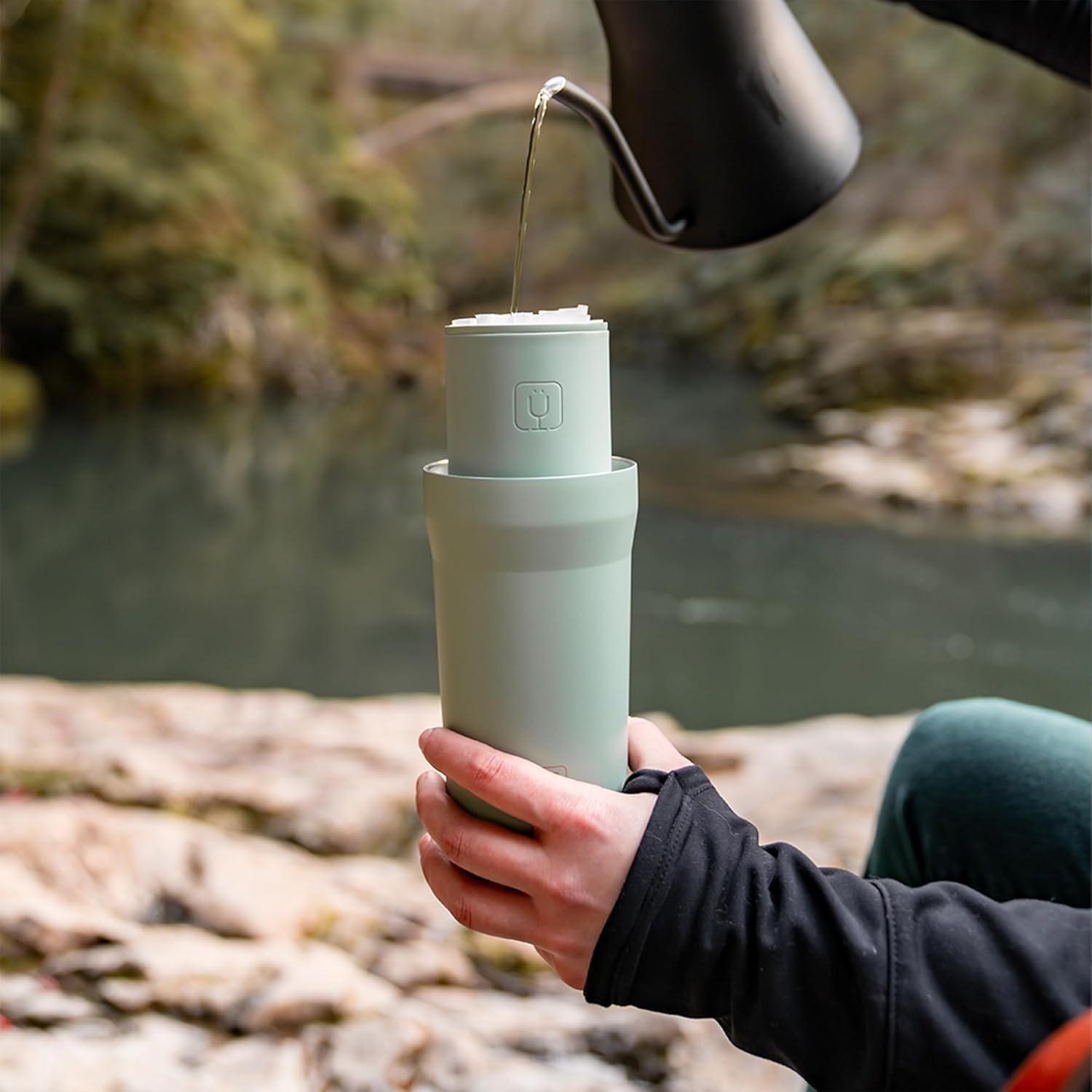 BrüMate Vertedor 591ml Taza de Café Aislada Duna 100% Fugas