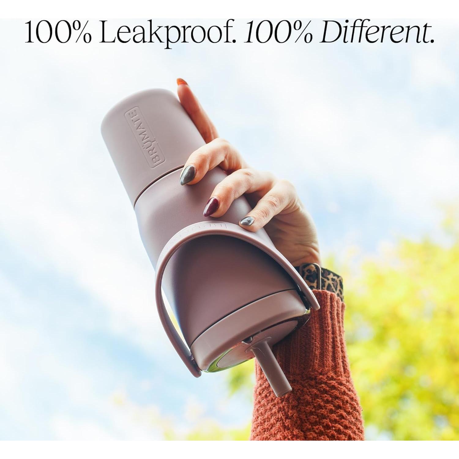 Vaso de viaje BrüMate Resa 0.74L acero inoxidable a prueba de fugas