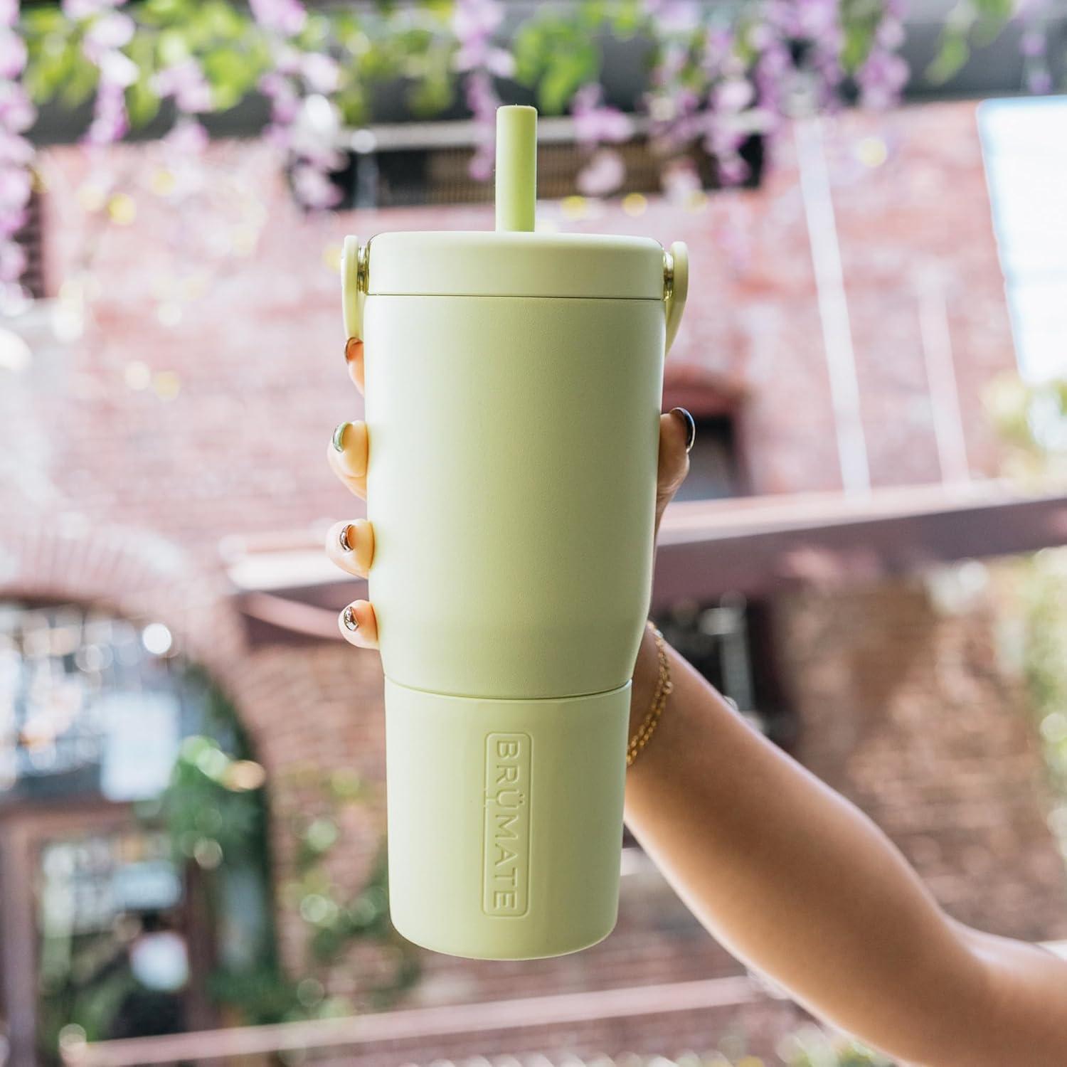 Vaso de viaje BrüMate Resa 0.74L acero inoxidable a prueba de fugas