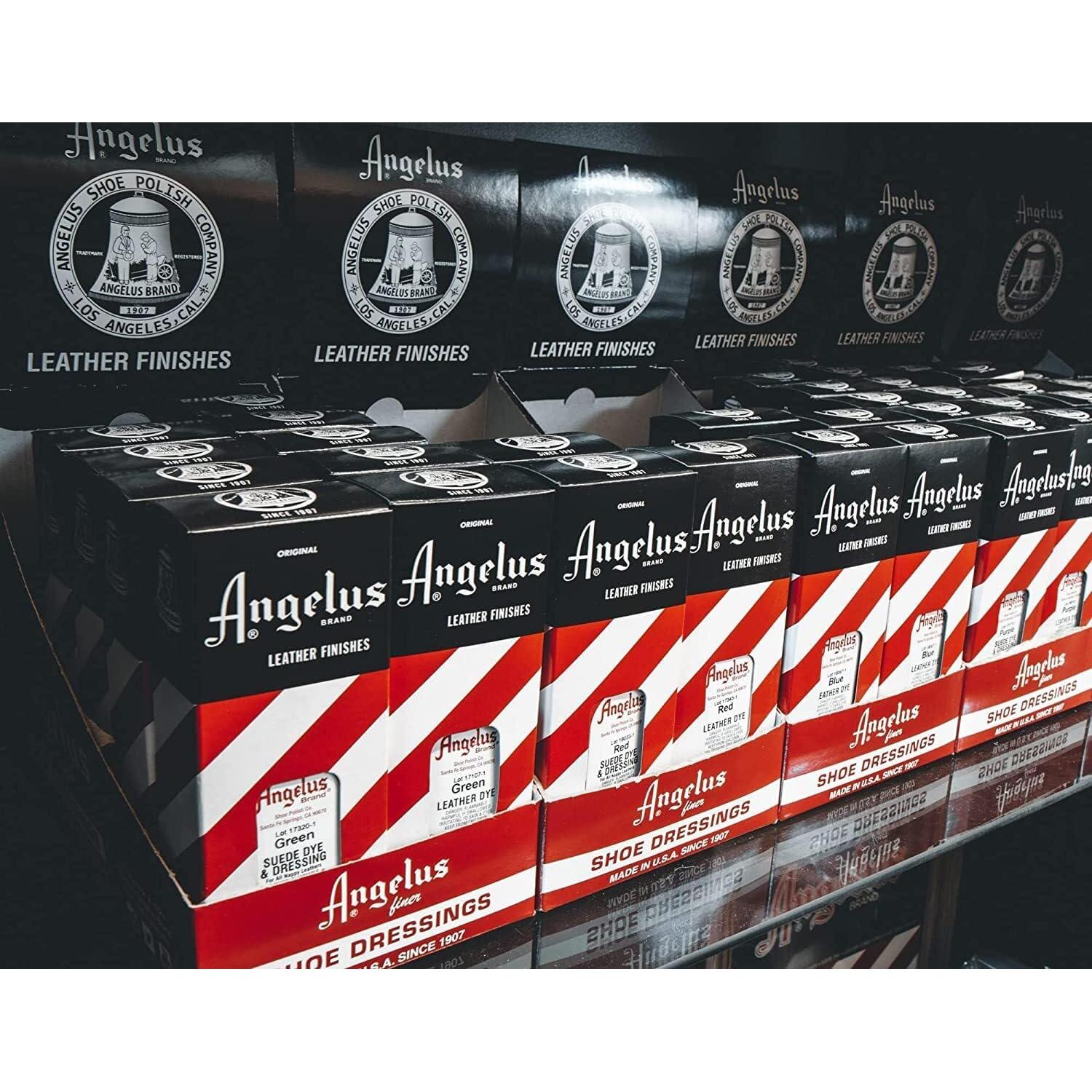 Tinte para Cuero Angelus Marrón Claro 86g Líquido