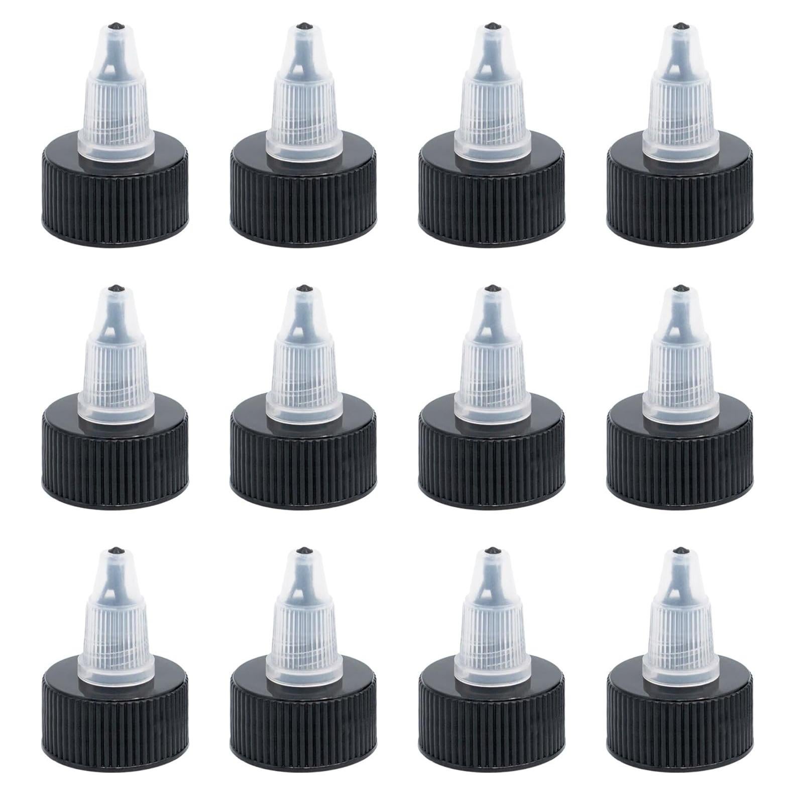 Tapa de giro Cuero Héroe 24/410 para botellas exprimibles - Paquete de 12