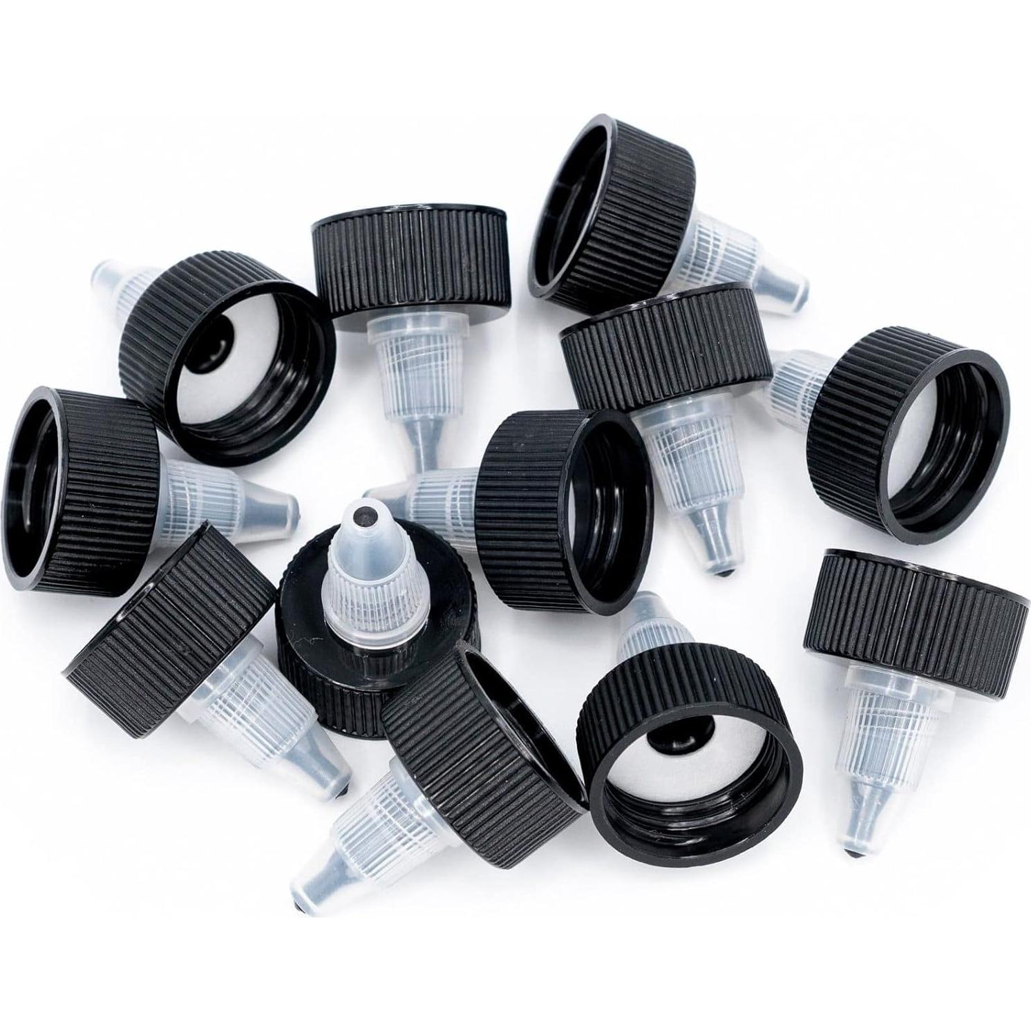 Tapa de giro Cuero Héroe 24/410 para botellas exprimibles - Paquete de 12