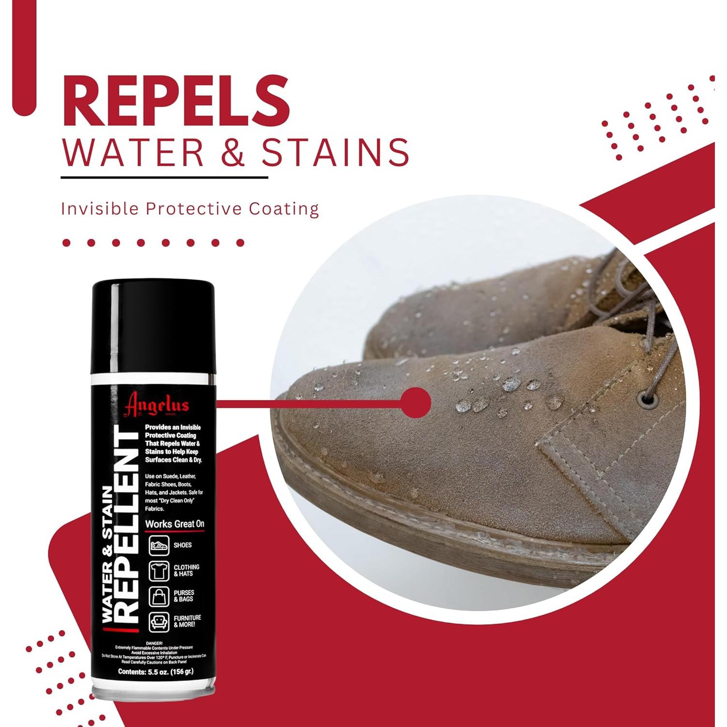 Spray Repelente de Agua Angelus 155.9 g - Protección Cuero y Tela