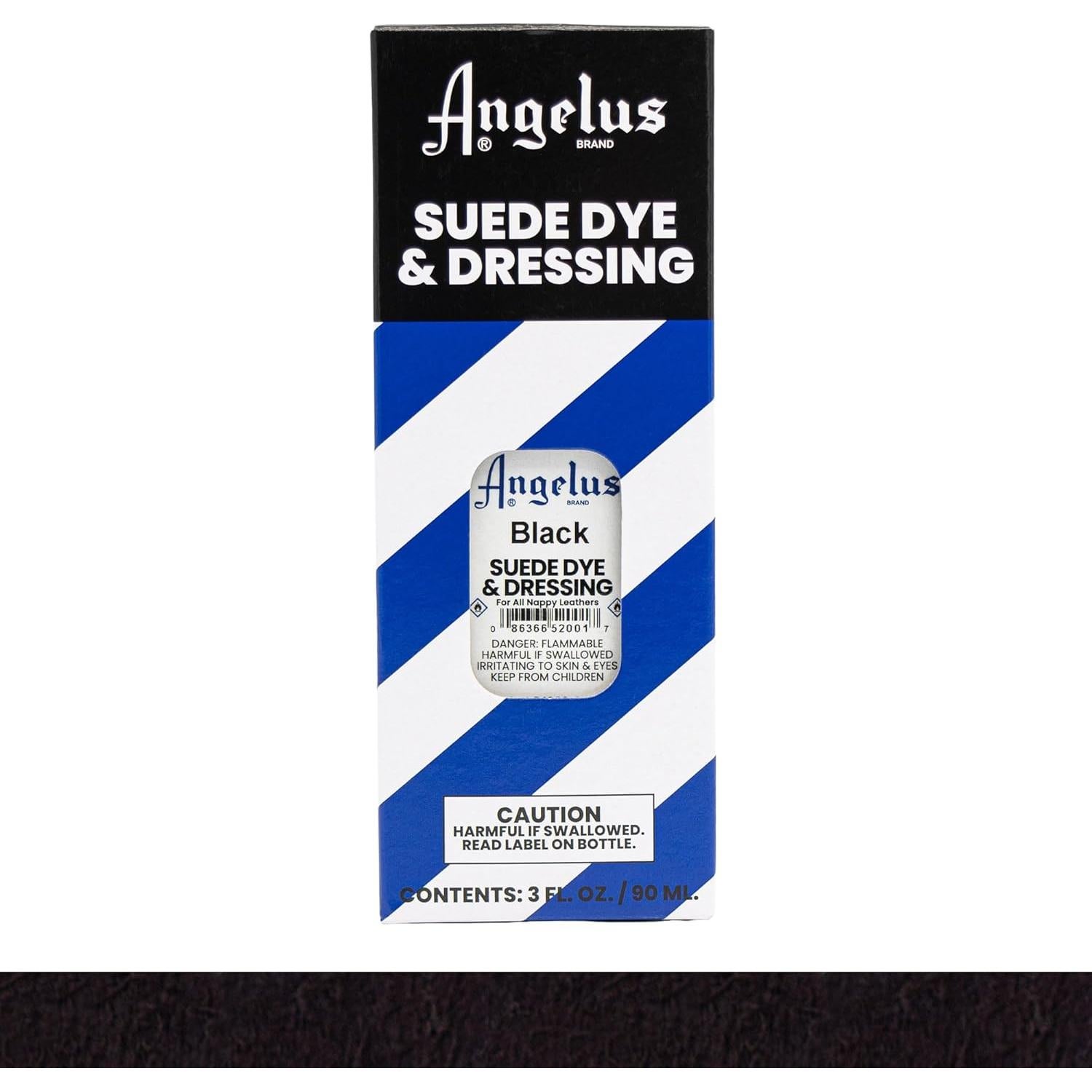 Tinte Líquido Premium Angelus 3 oz para Suede Negro