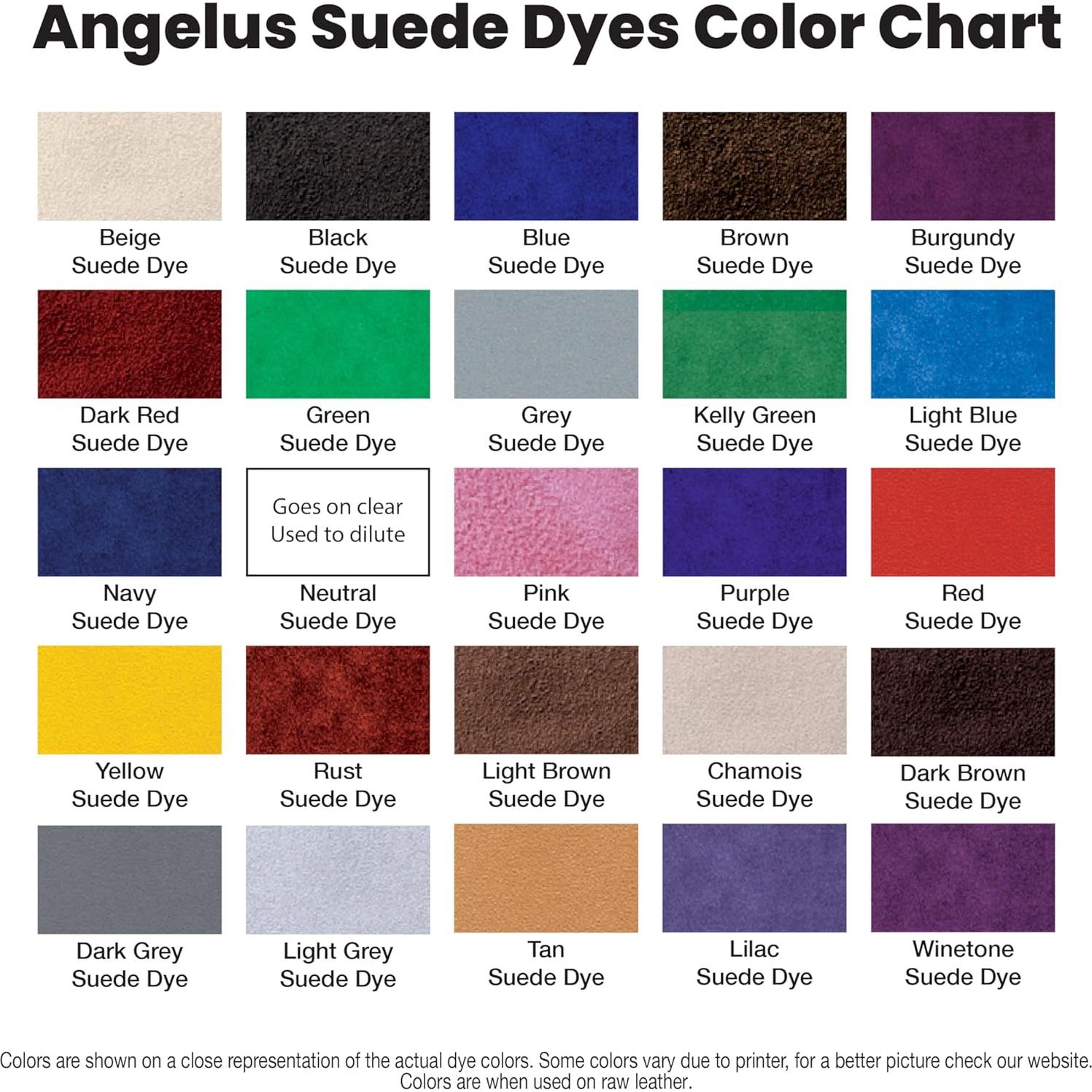 Tinte Líquido Premium Angelus 3 oz para Suede Negro