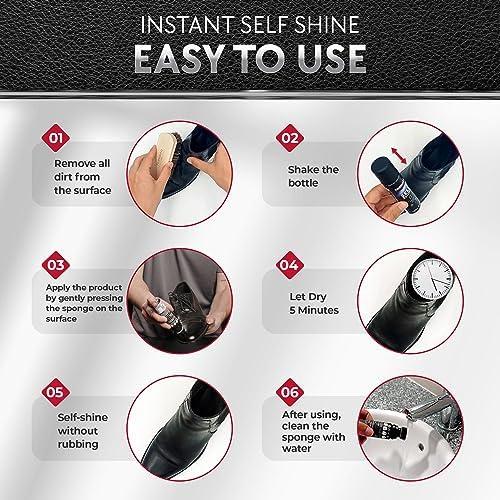 Brillo Líquido para Zapatos Tarrago 75mL - Autobrillante Negro