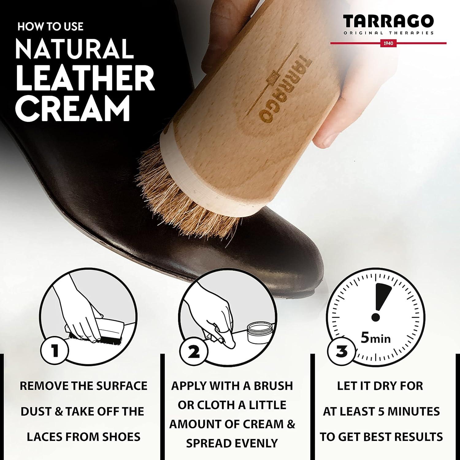 Crema Natural para Cuero Tarrago 50ml - Nutritiva e Impermeabilizante