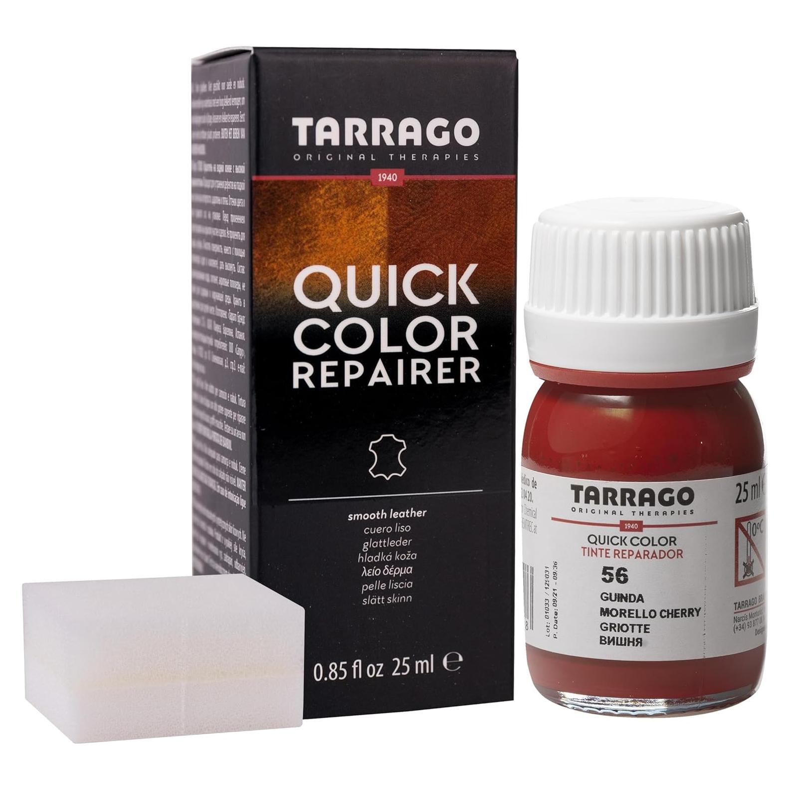 Tinte Rápido Tarrago para Cuero 25 ml - Rojo Cereza #56
