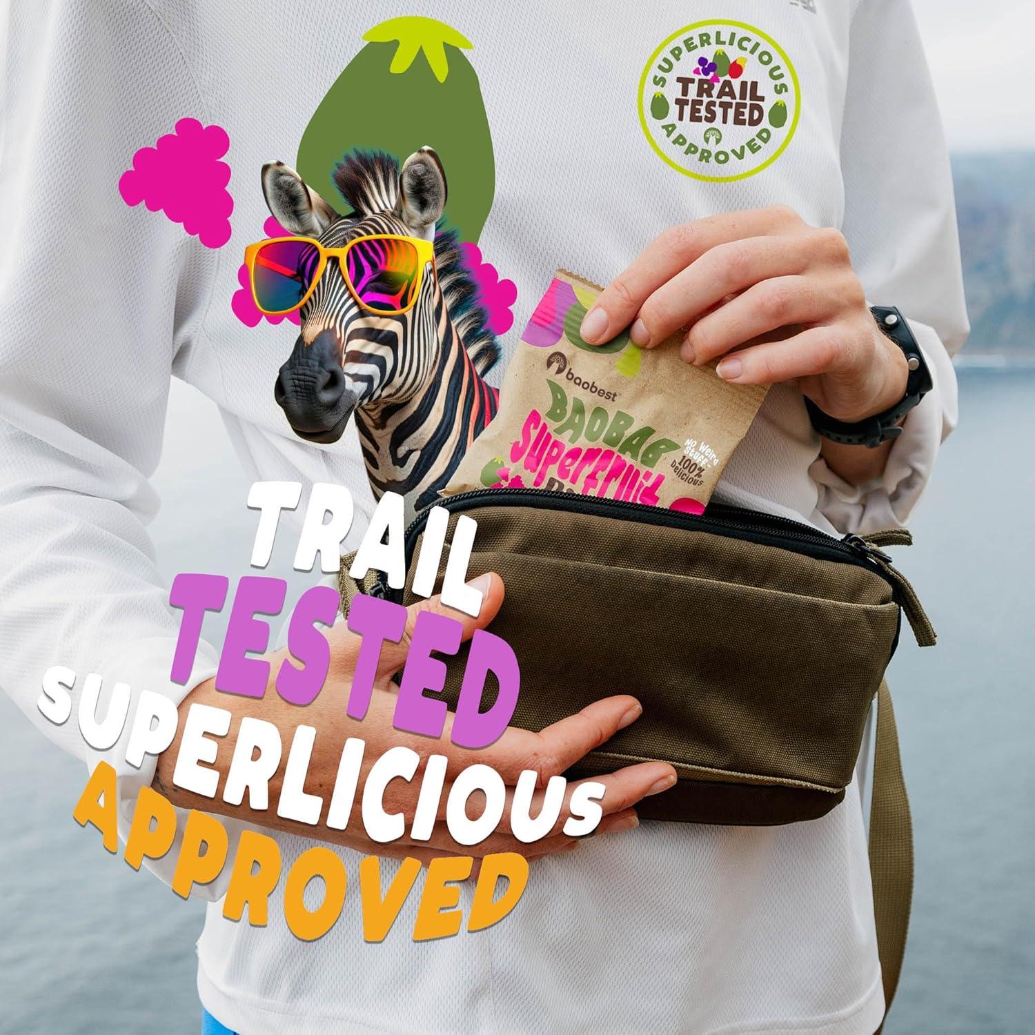 Baobest Superfruit Bites Mango - Snack Vegano 6 Paquetes