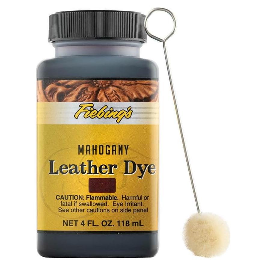 Tinte de Cuero Caoba Fiebing's 2100-06 1L Líquido