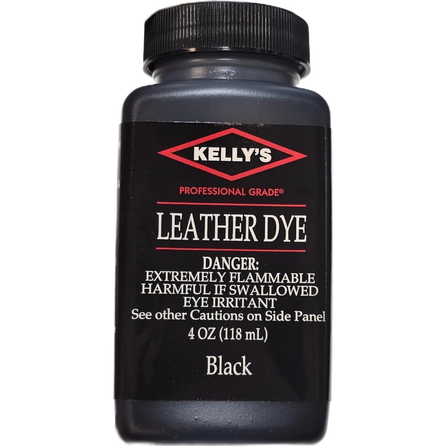 Tinte de Cuero Negro Fiebing Kelly Cobbler 118 ml