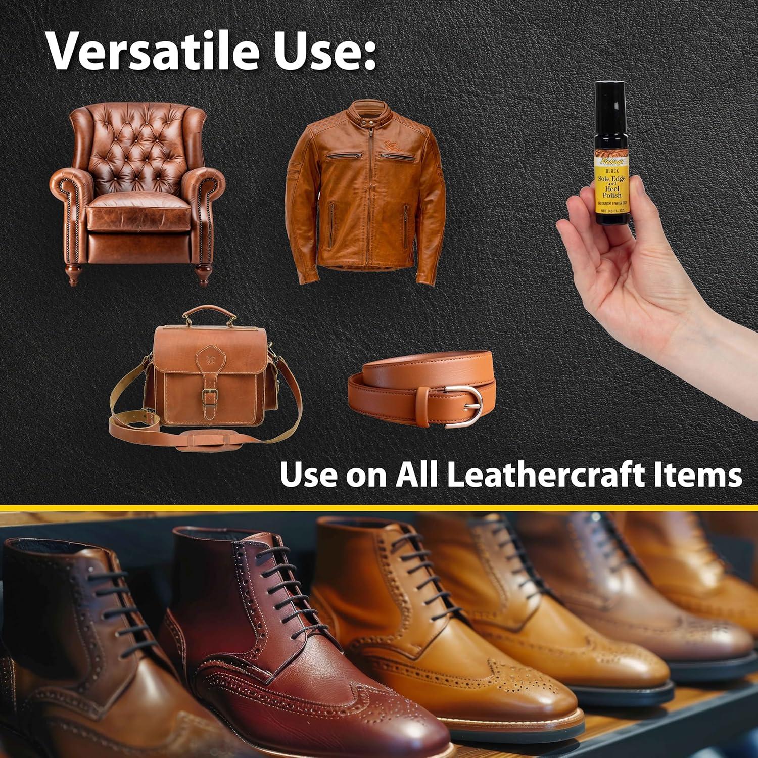 Pulimento para Suelas y Tacones Fiebing - Negro 1.7g