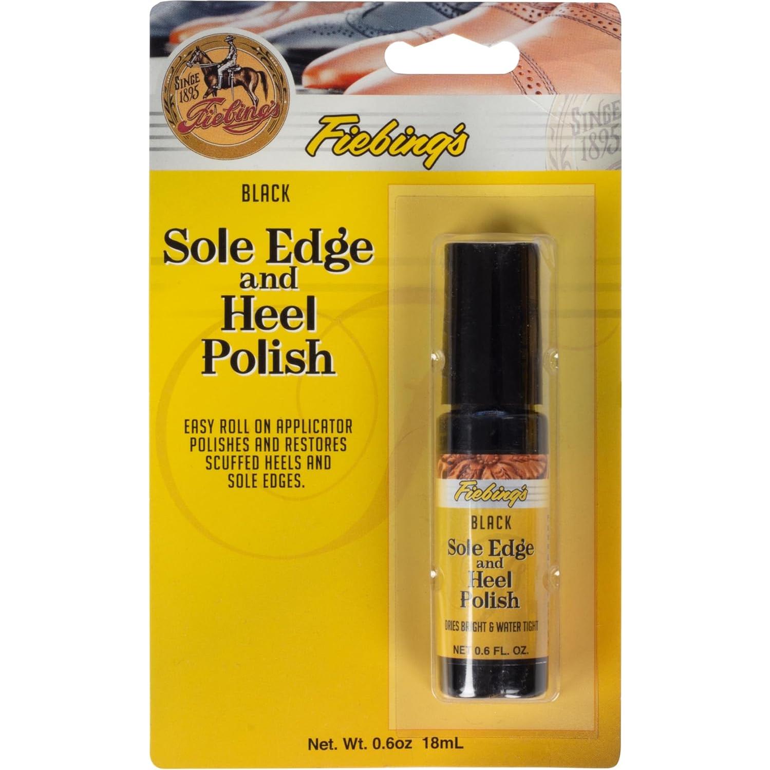 Pulimento para Suelas y Tacones Fiebing - Negro 1.7g