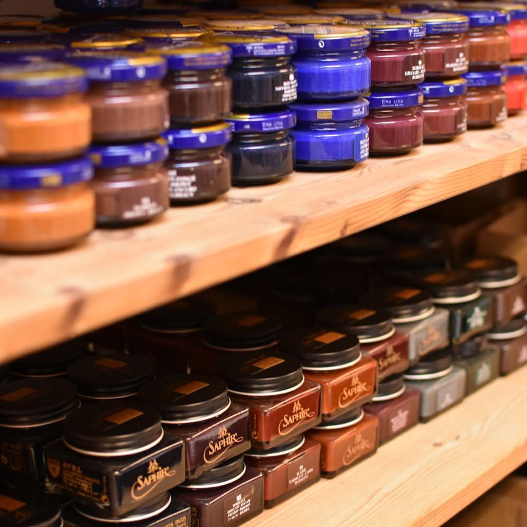 Crema de Cera para Zapatos Saphir Creme Surfine Marrón 100g