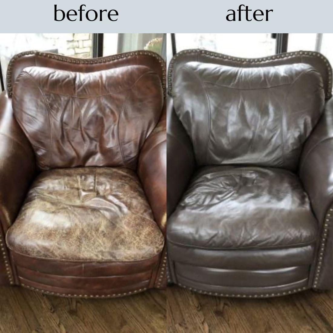 Rub 'n Restore Pintura Premium para Cuero y Vinilo 8 oz Espresso