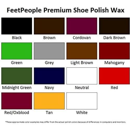 Cera para zapatos FeetPeople Premium 46g - Limpia y Restaura