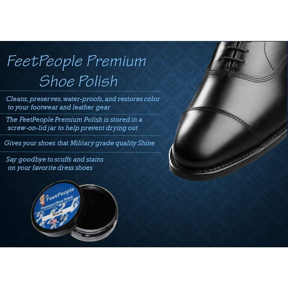 Cera para zapatos FeetPeople Premium 46g - Limpia y Restaura