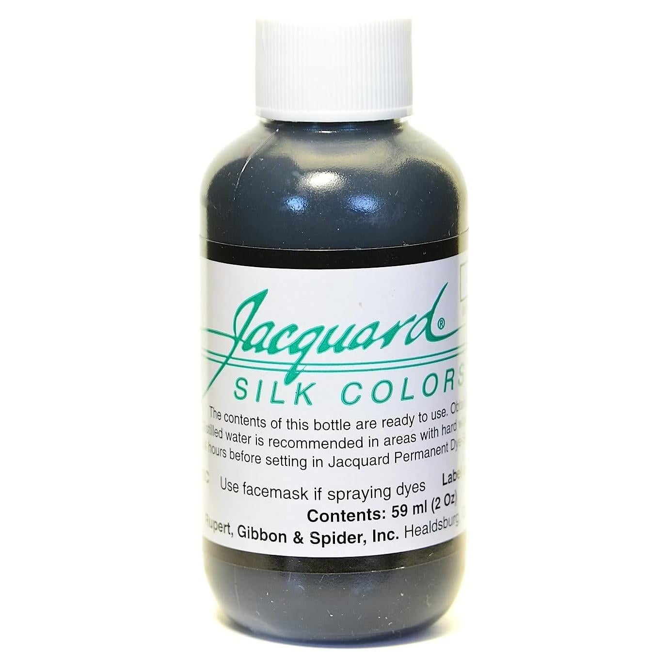 Tinte para Seda Jacquard 60 ml Negro No Tóxico