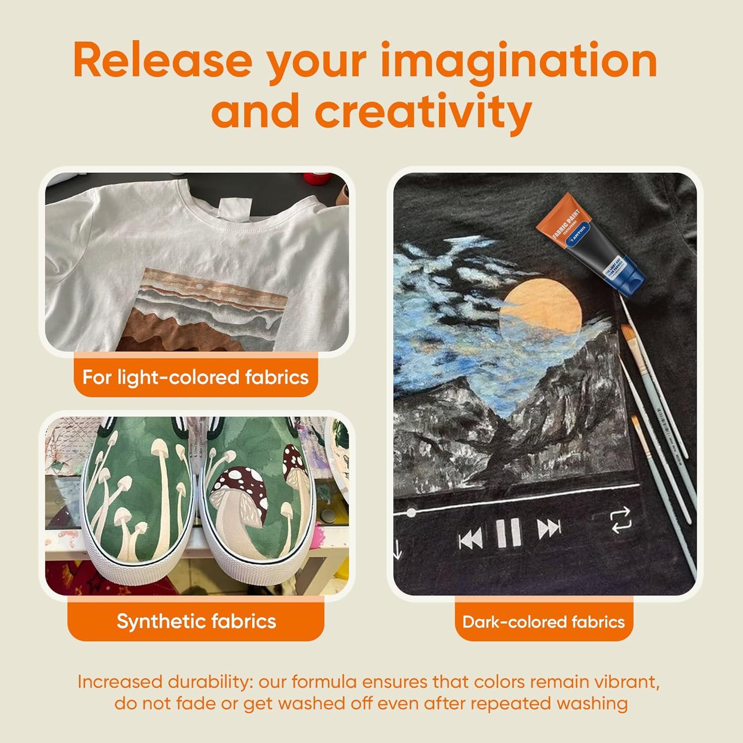 Pintura Acrílica para Tela Negra 7 Artistas 60 ml