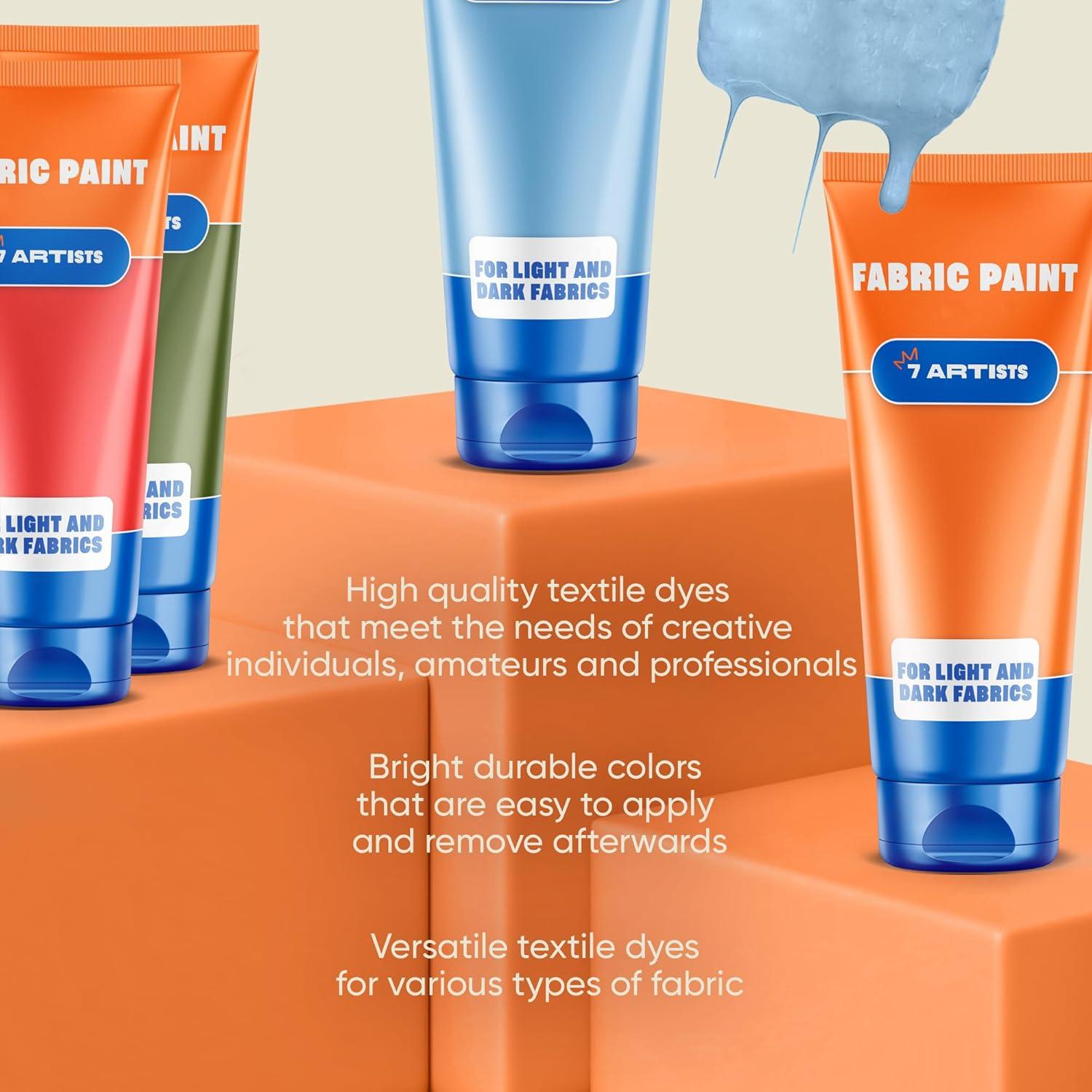 Pintura Acrílica para Tela Negra 7 Artistas 60 ml