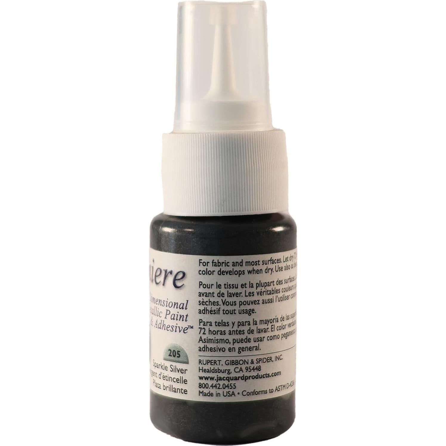 Pintura Dimensional Jacquard Lumiere 3D 28.35 g Plata