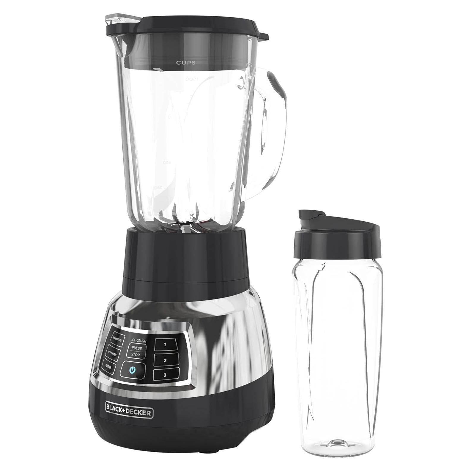 Licuadora Silenciosa BLACK+DECKER BL1400DG-P Acero Inoxidable 900W