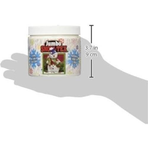 Pintura Acrílica Mate DecoArt Snow-Tex 3x16oz Blanca