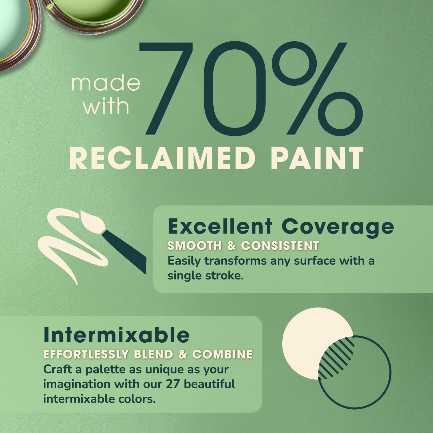 Juego de Pintura Acrílica Sostenible DecoArt DecoEARTH - 18 Colores + Pinceles Ecológicos