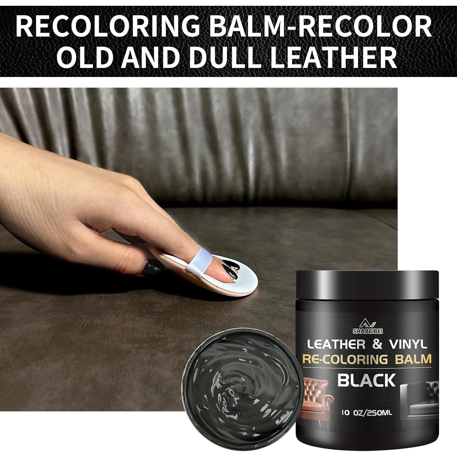 Kit de Reparación de Cuero SHABEIBEI Balsamo Recoloración Blanco