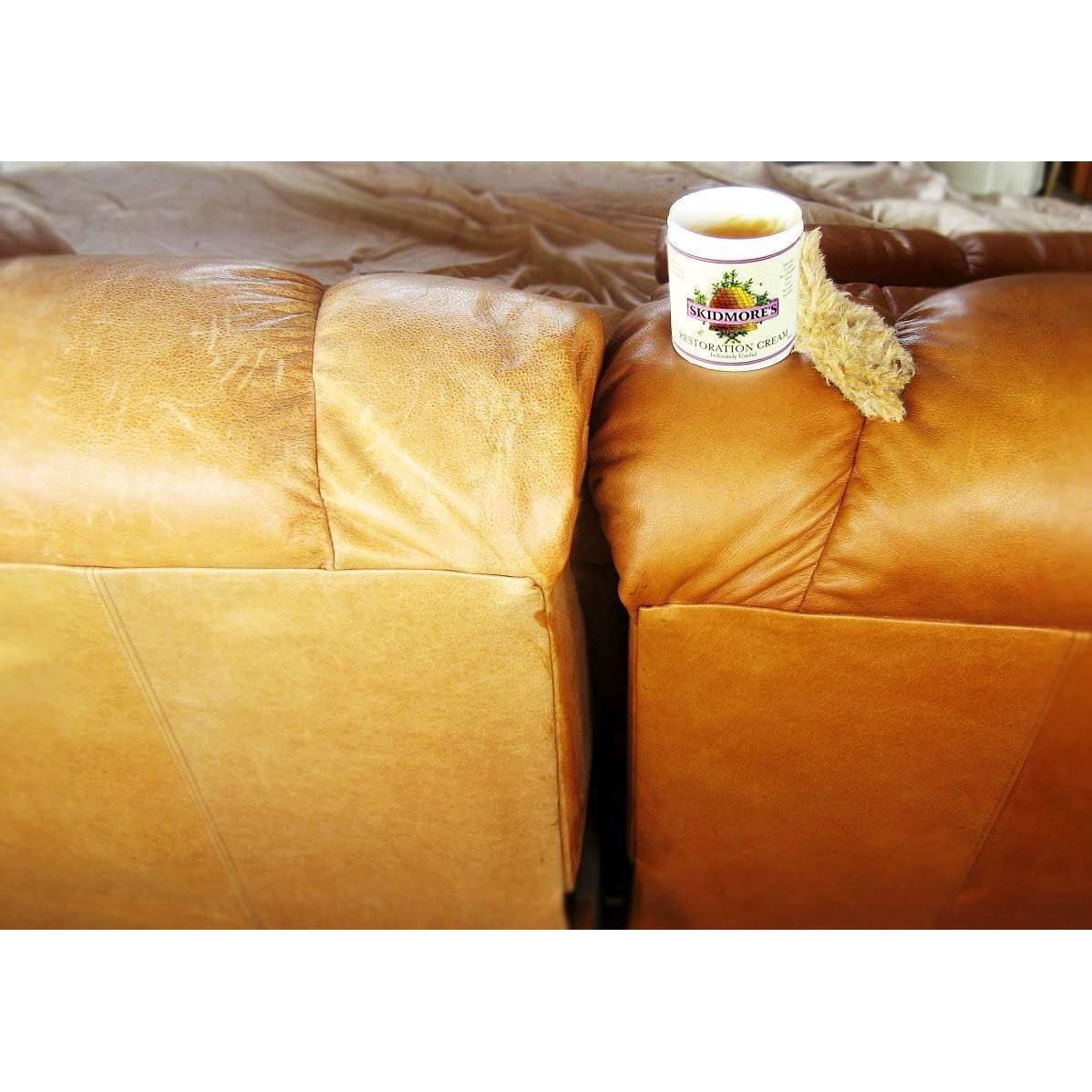 Crema Restauradora Skidmore para Cuero y Madera 170g