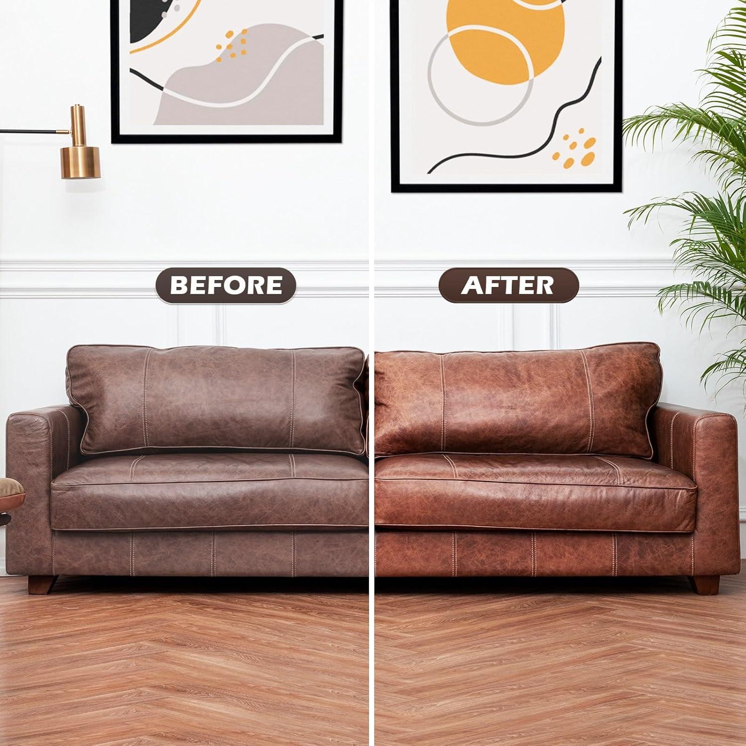 Bálsamo de Recoloración DEWEL para Cuero Blanco 226g