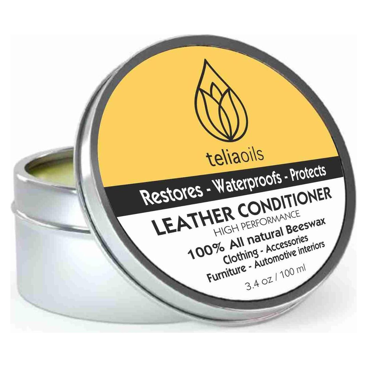 Bálsamo Natural Teliaoils 100ml para Cuidado de Cuero