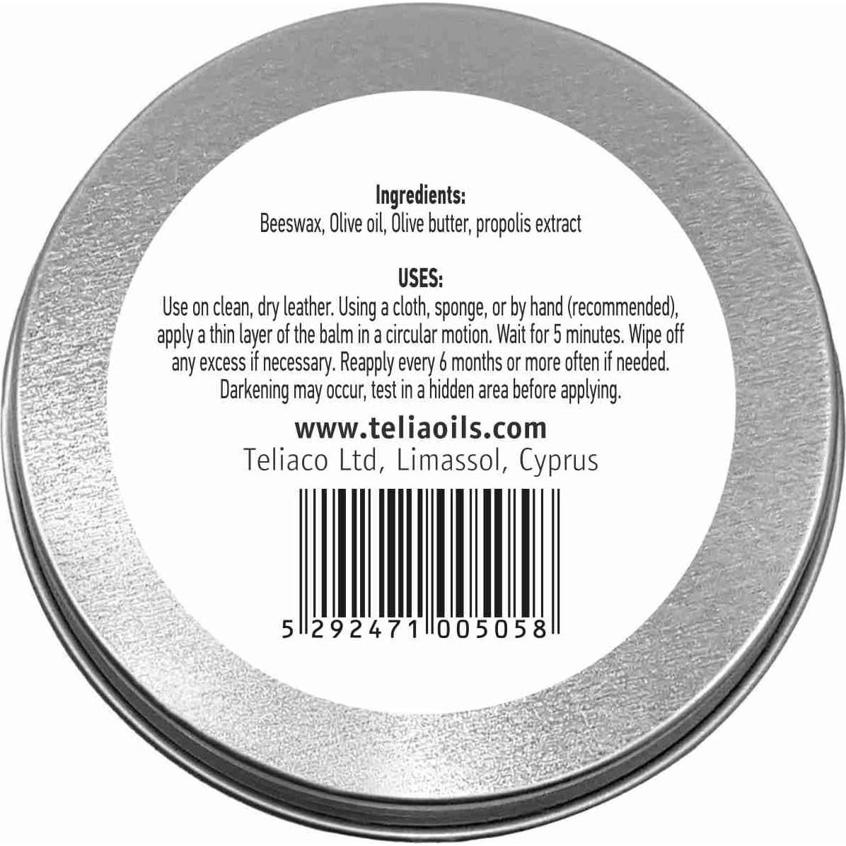 Bálsamo Natural Teliaoils 100ml para Cuidado de Cuero