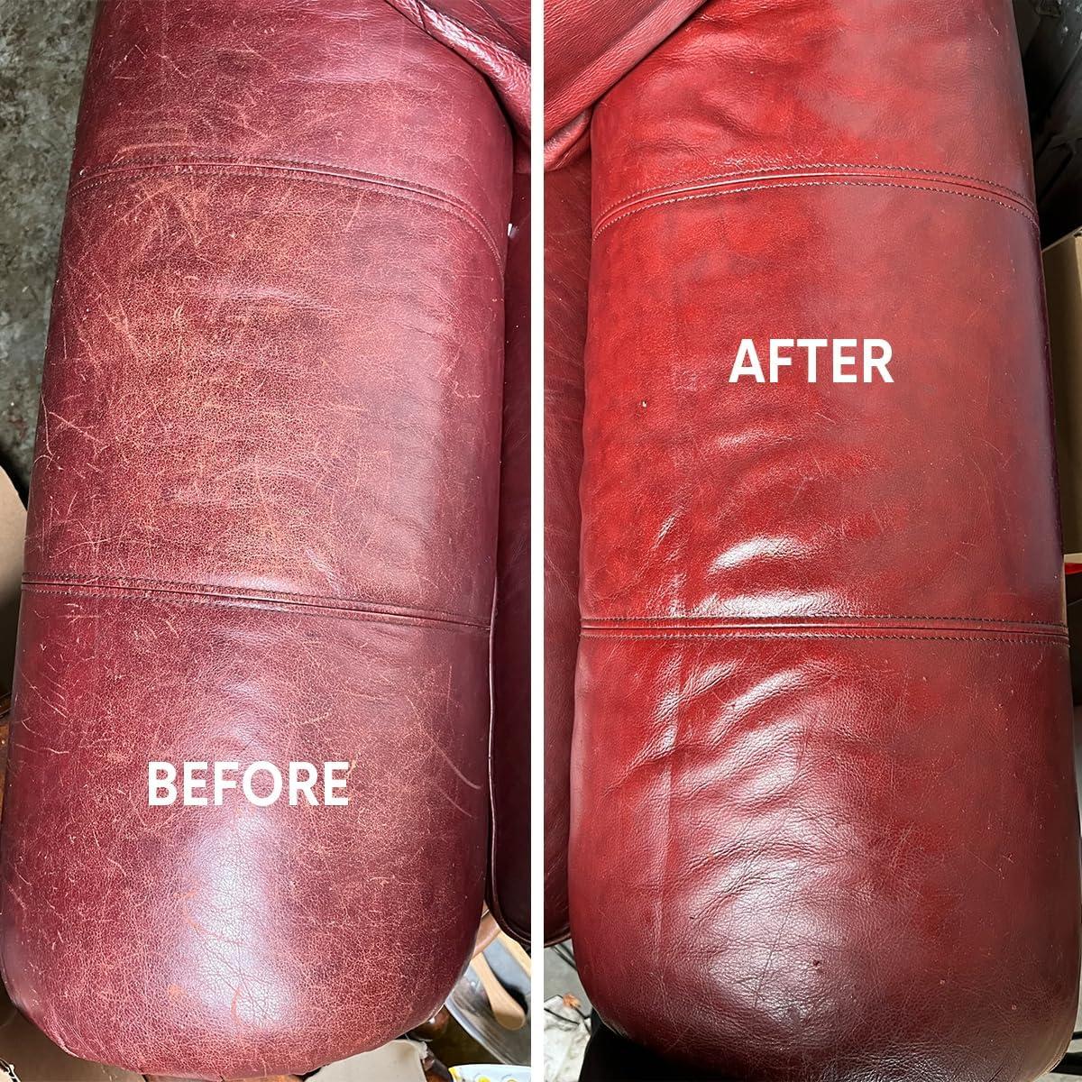 Kit de Cuidado de Cuero MooBuzz Angelus - 5 Piezas Naturales