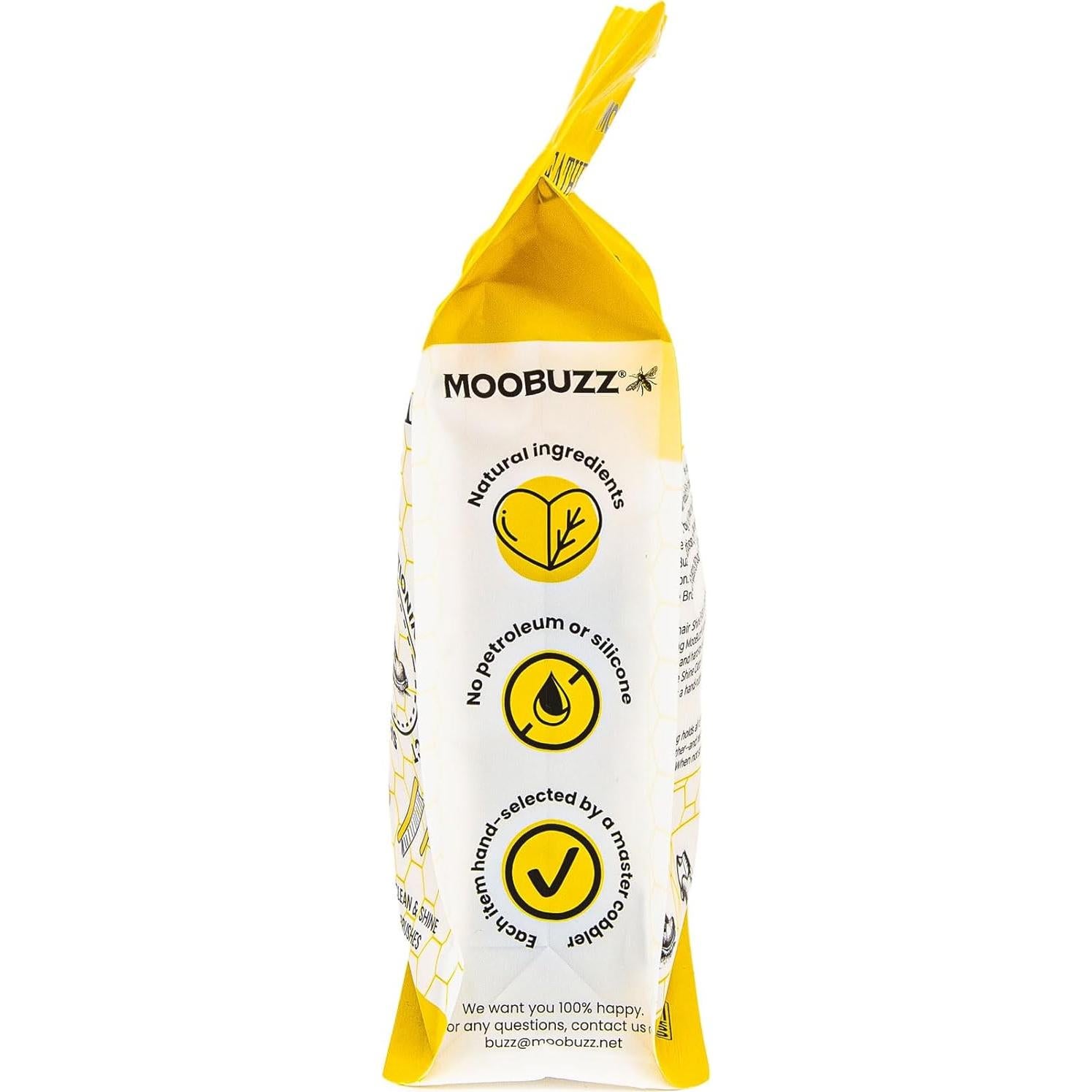Kit de Cuidado de Cuero MooBuzz Angelus - 5 Piezas Naturales