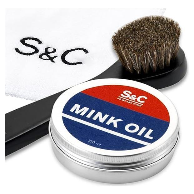 Aceite de Visón Stone and Clark 100ml - Acondicionador y Protector para Cuero