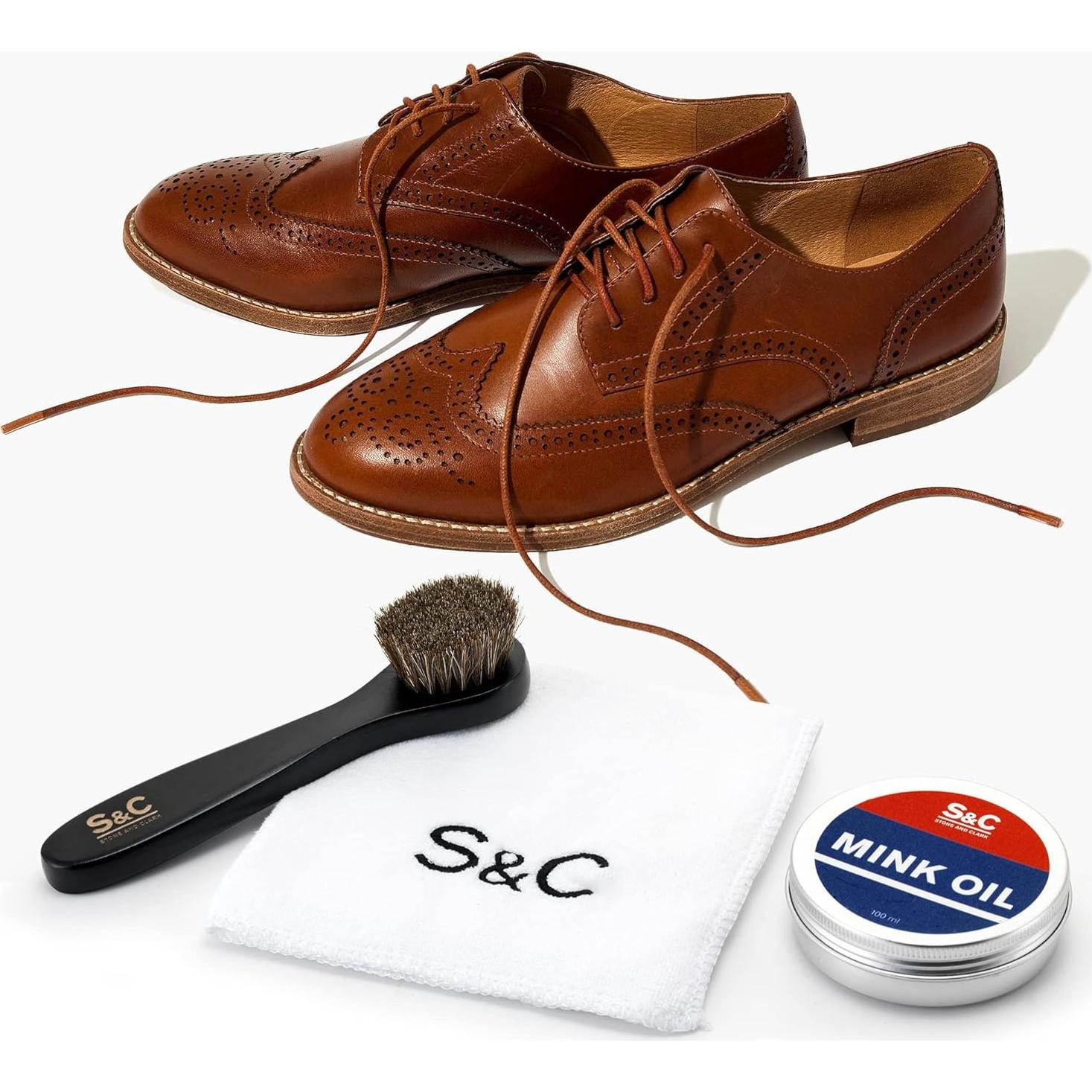 Aceite de Visón Stone and Clark 100ml - Acondicionador y Protector para Cuero