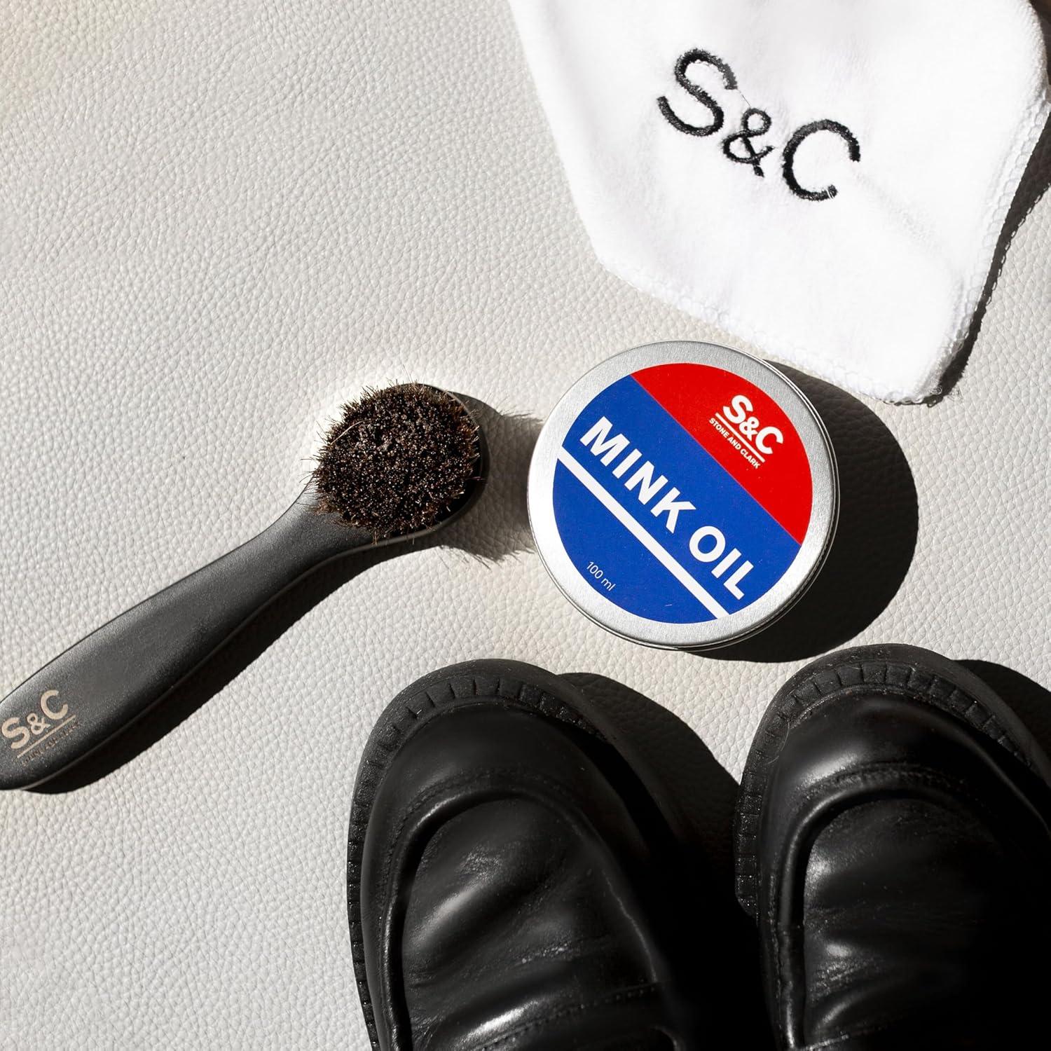 Aceite de Visón Stone and Clark 100ml - Acondicionador y Protector para Cuero