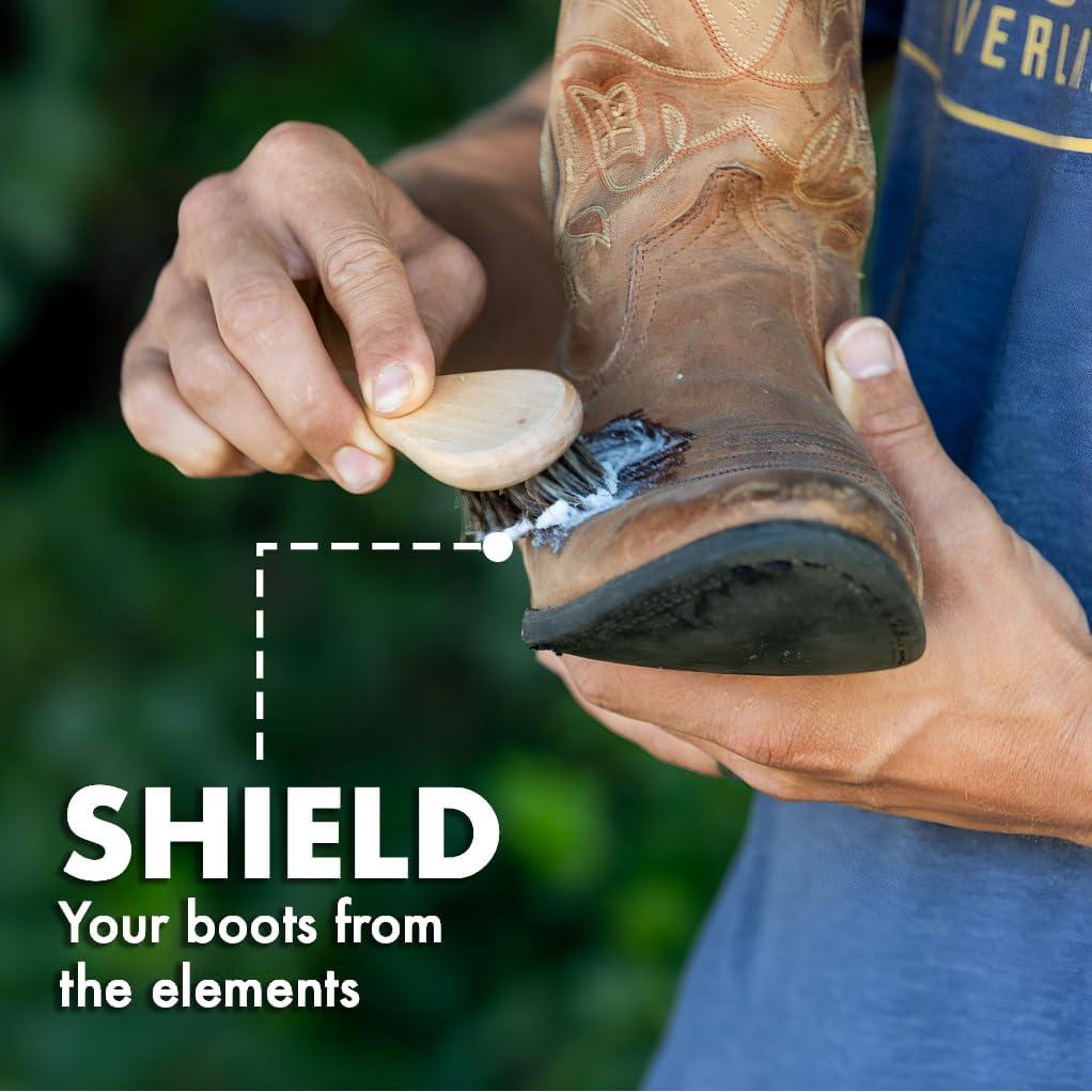 Pasta Impermeable de Aceite de Visón JobSite 85 g para Cuero