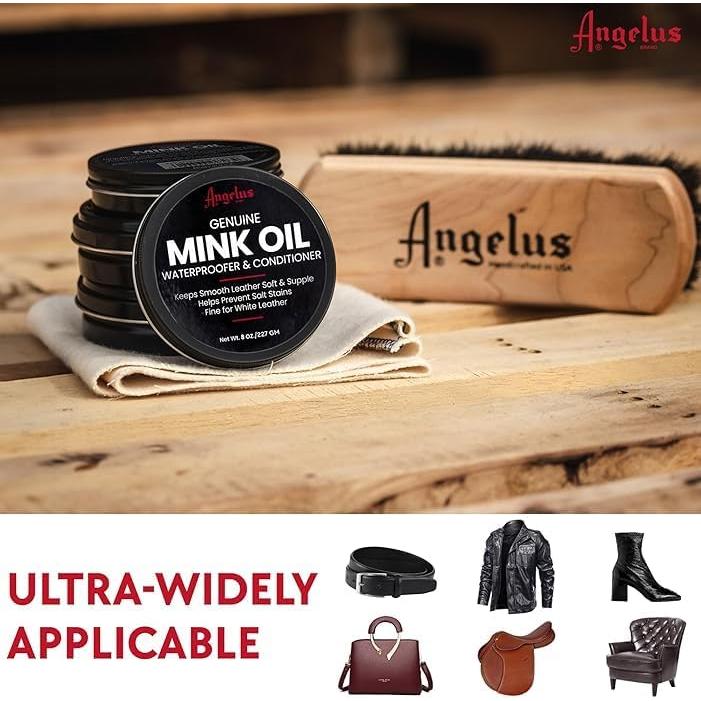 Aceite de Visón Angelus 85 g - Acondicionador de Cuero Natural