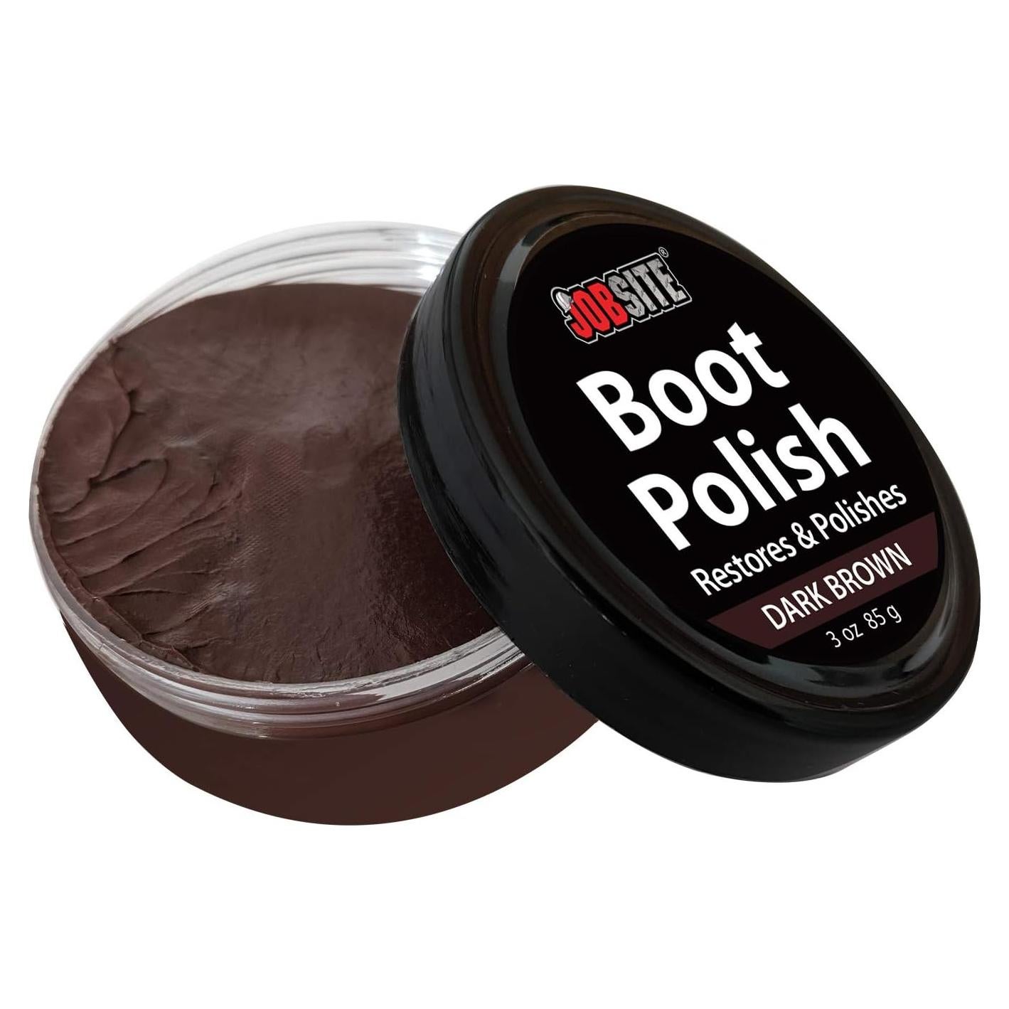 Crema para Pulir Cuero JobSite 85 g - Restaura y Condiciona