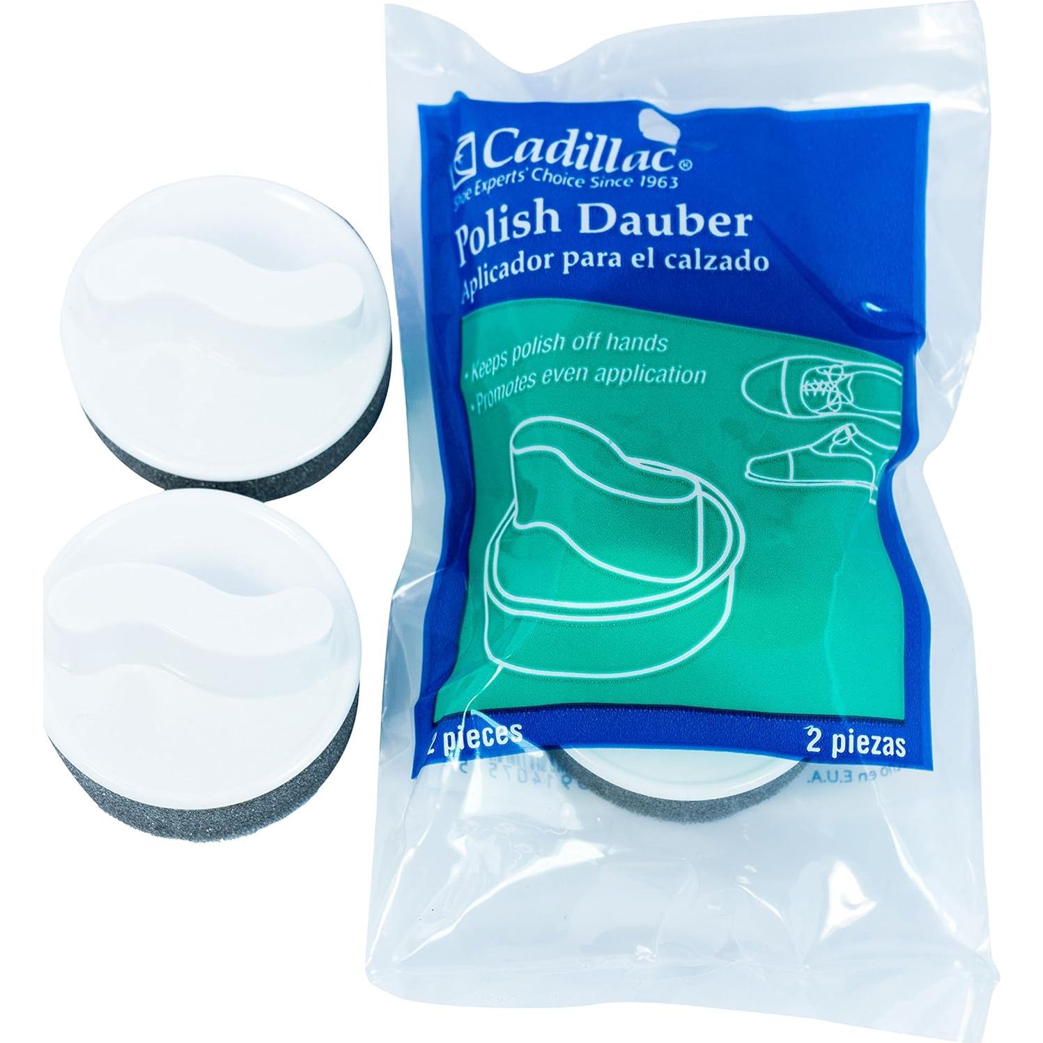 Aplicador de Esponja para Pulido de Zapatos Cadillac - Kit 2 Unidades
