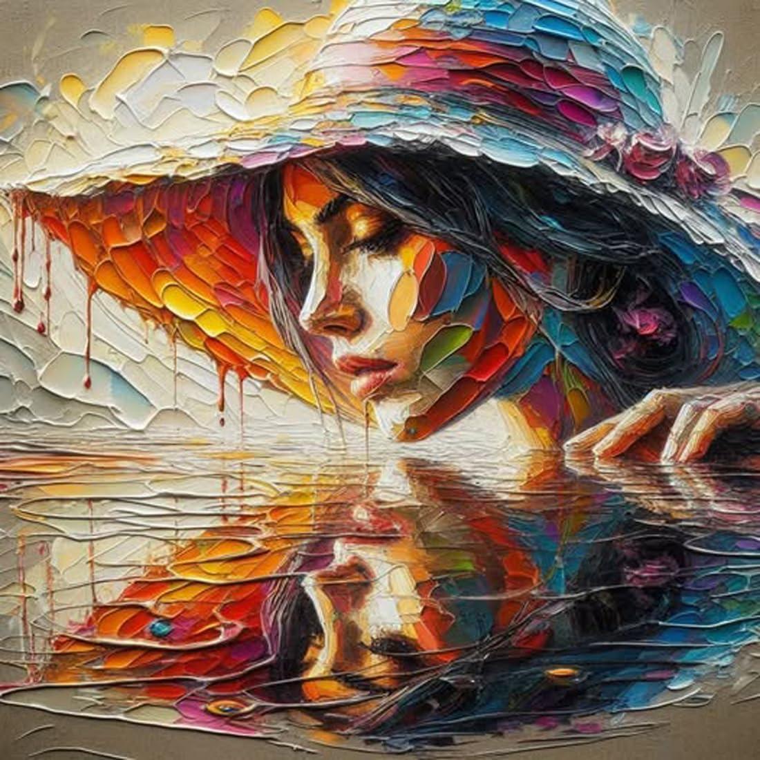 Juego de Pintura Acrílica PENTRISTA 48 Colores 12ml con Pinceles