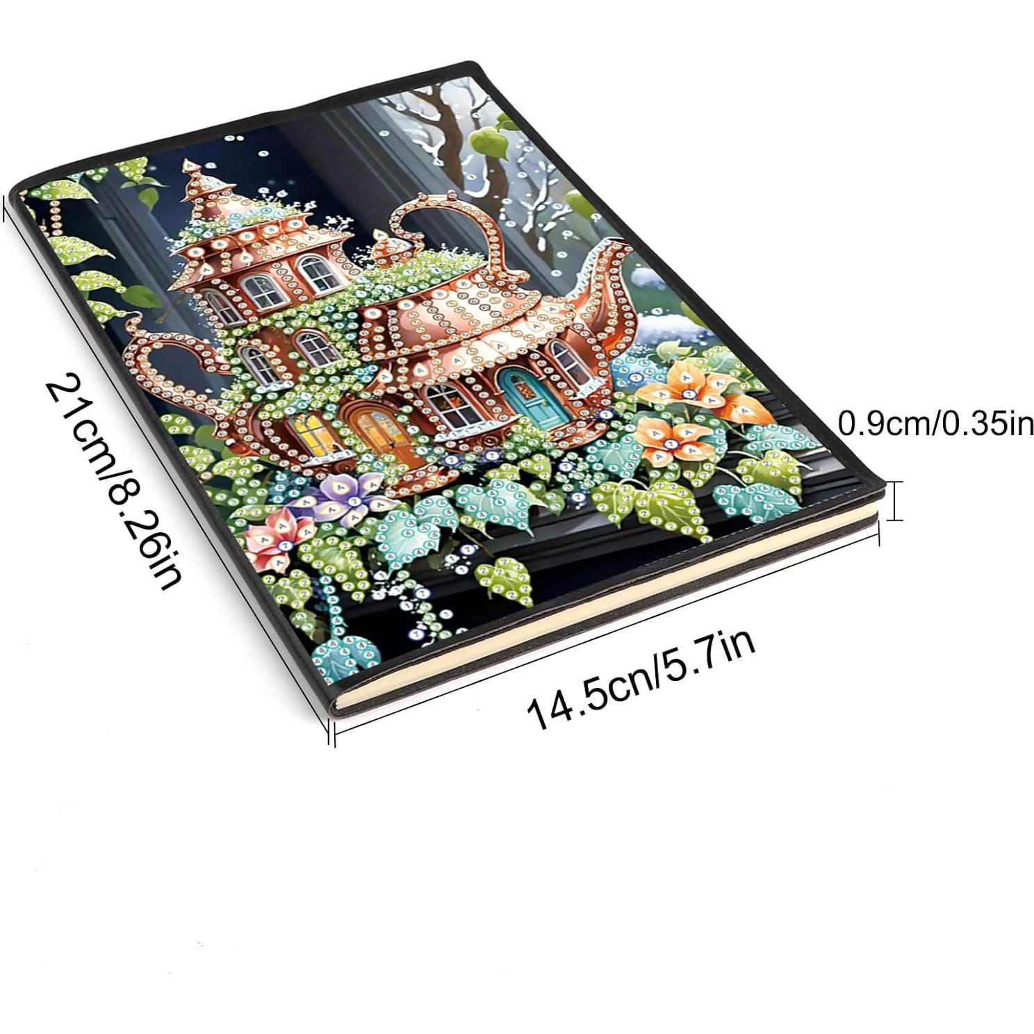 Cuaderno de Pintura con Diamantes JISHSHAY 21x14.5cm DIY