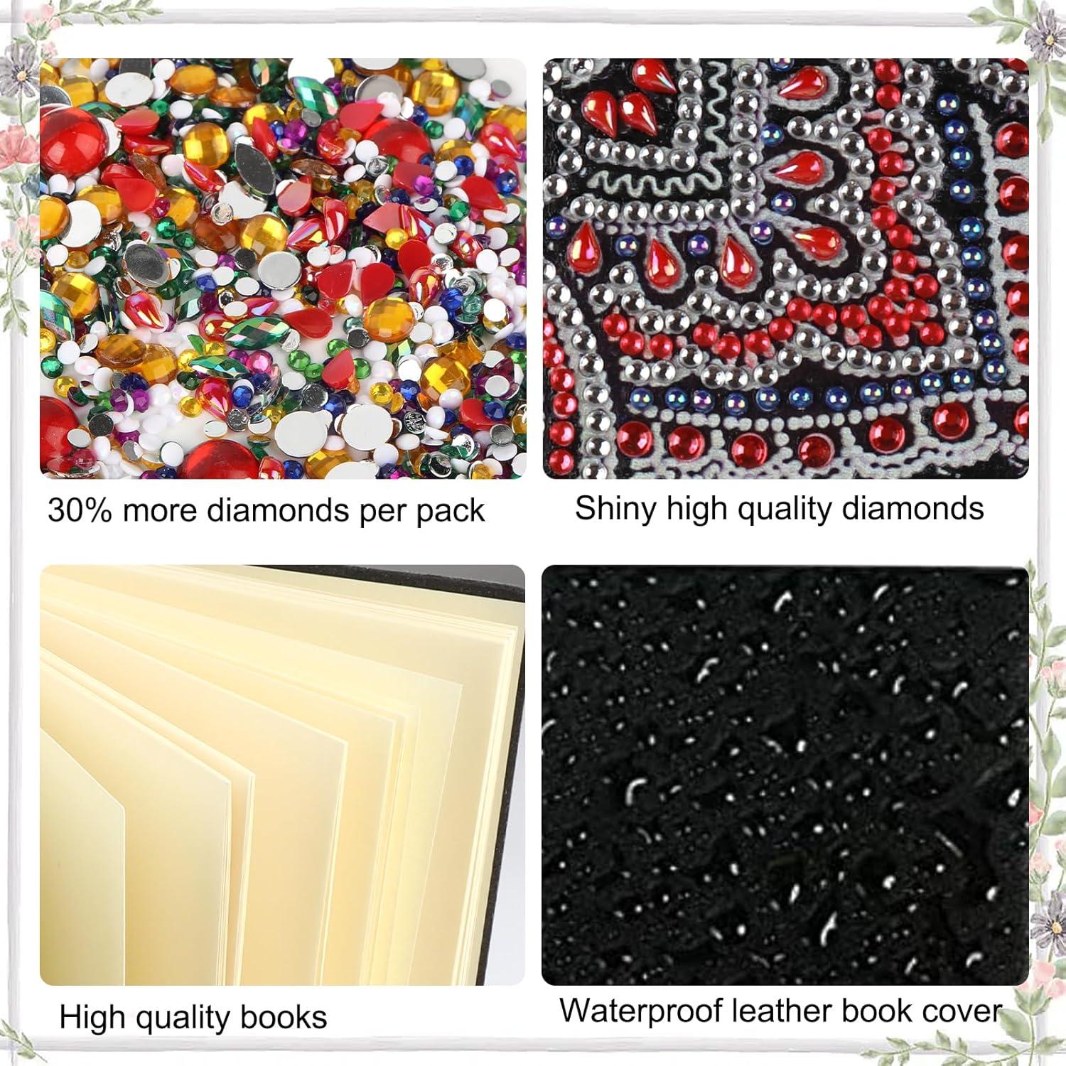 Cuaderno de Pintura con Diamantes JISHSHAY 21x14.5cm DIY