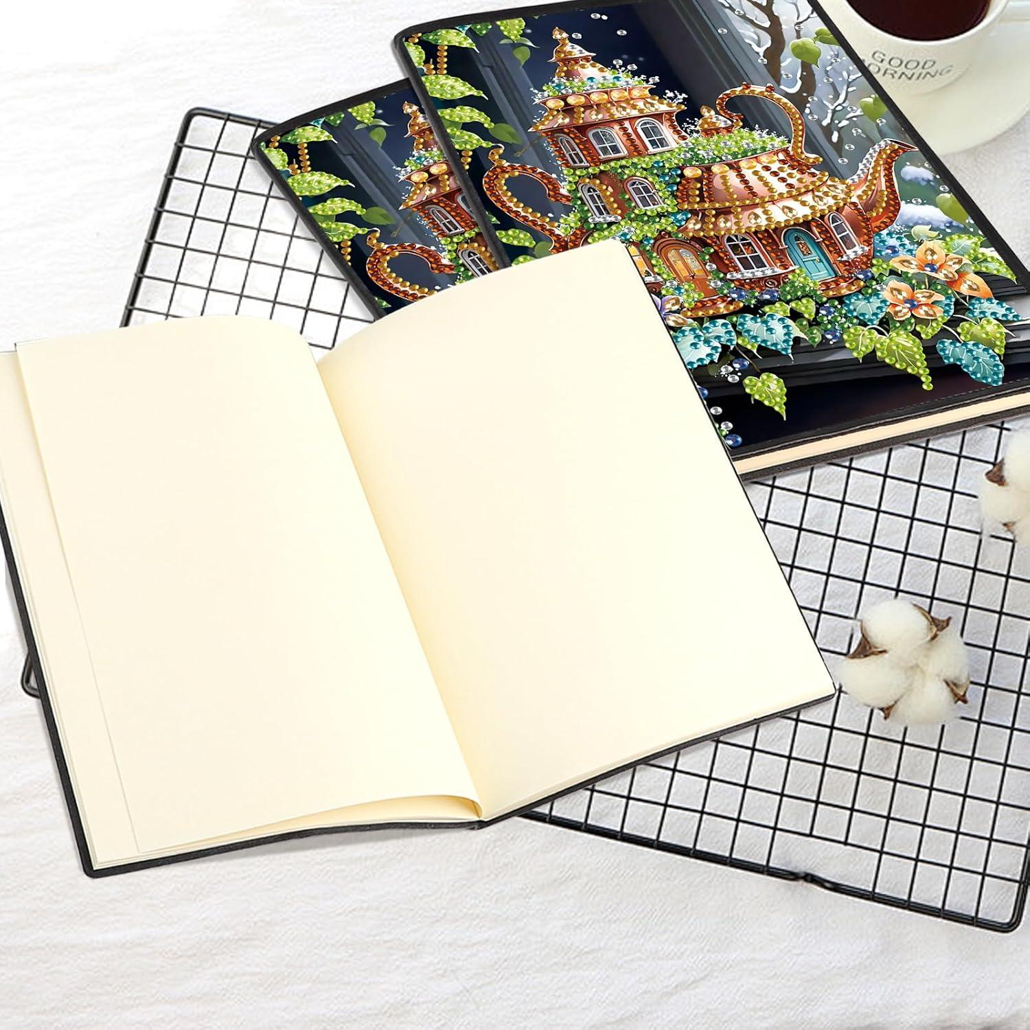 Cuaderno de Pintura con Diamantes JISHSHAY 21x14.5cm DIY