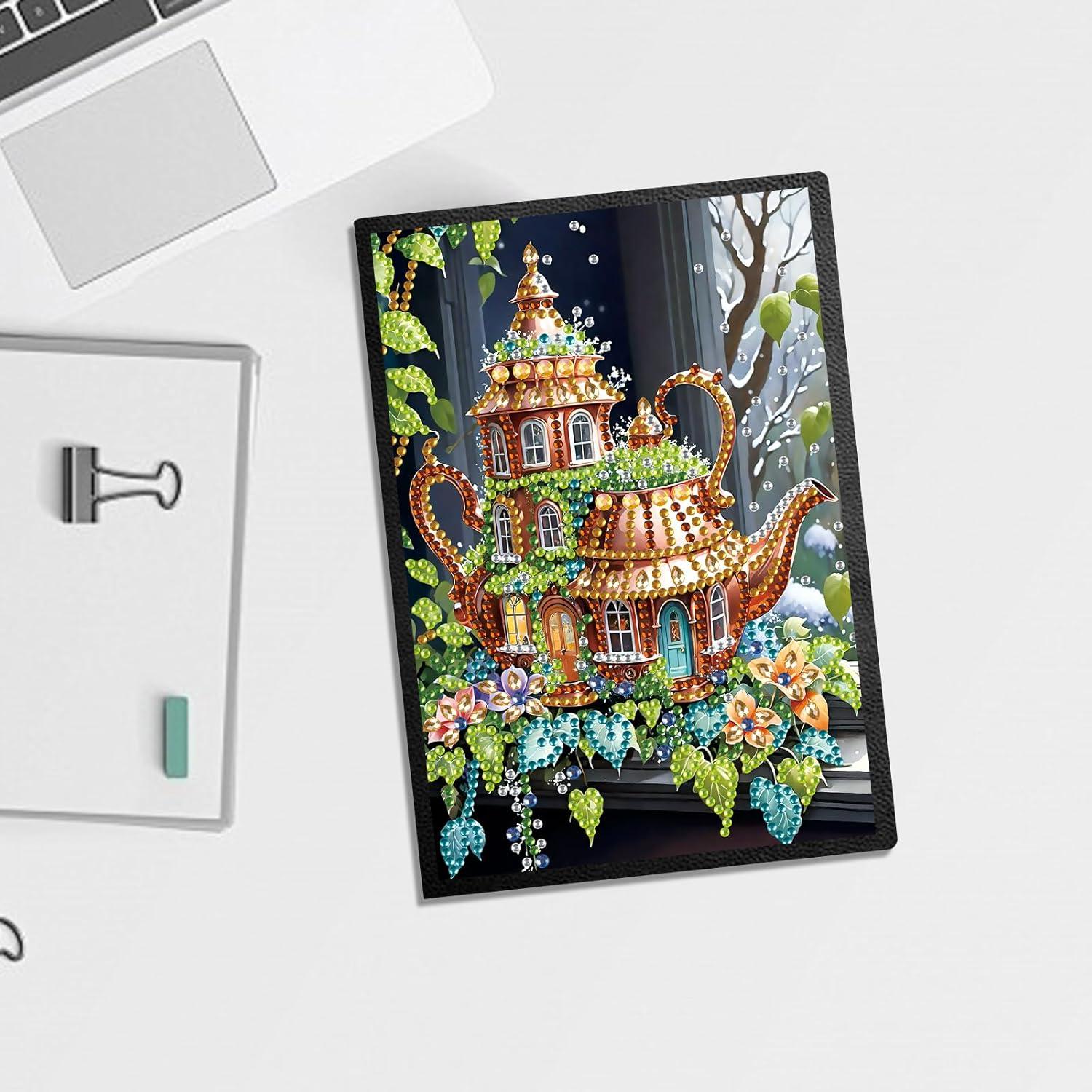 Cuaderno de Pintura con Diamantes JISHSHAY 21x14.5cm DIY